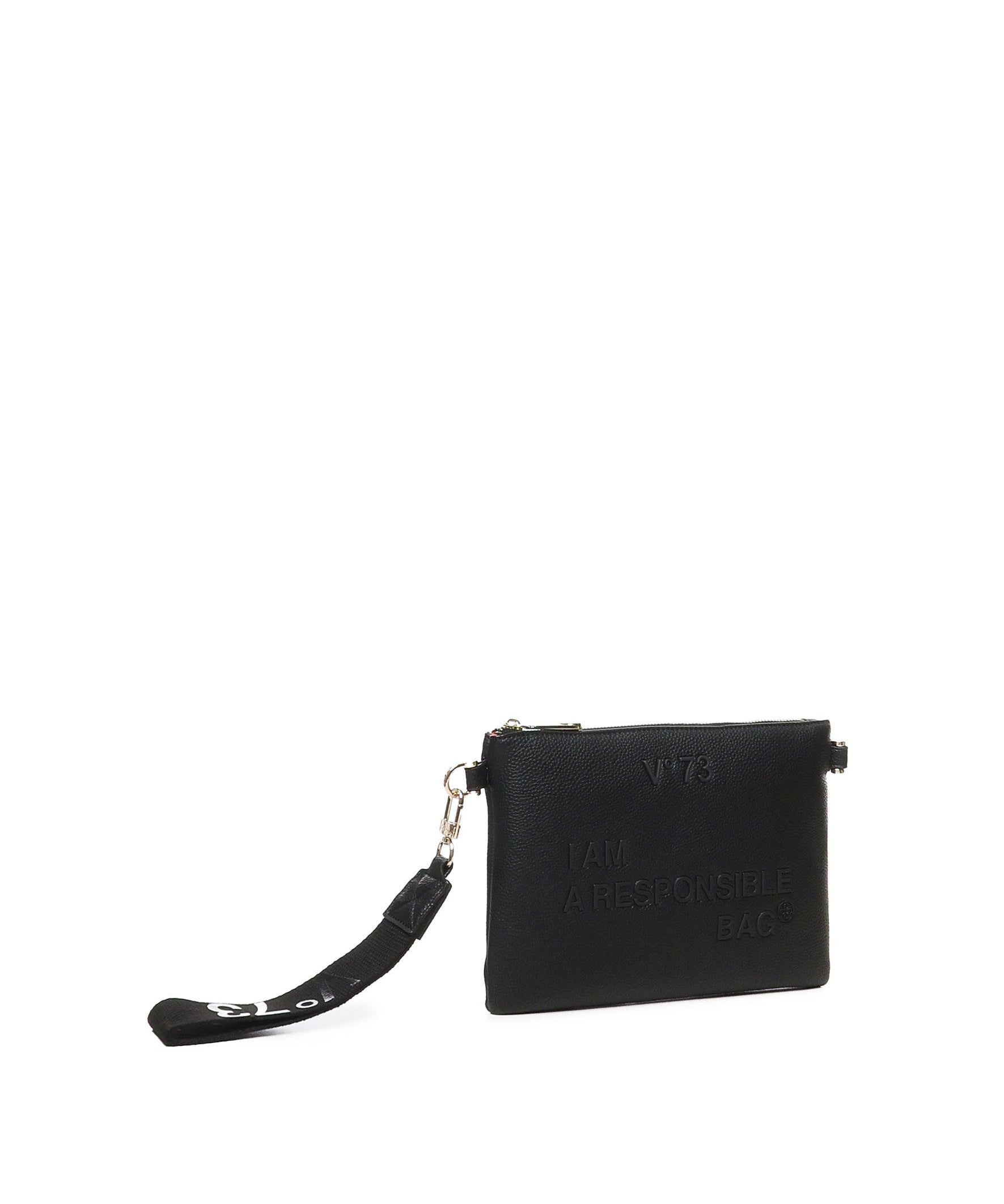 Borsa a tracolla Responsability Now<BR/> 73BS8F306 RESPONSIBILITY NOWNERO V° 73 