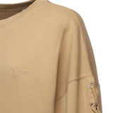 Maglia con lacci in cotone 115468 654 ROTATE 