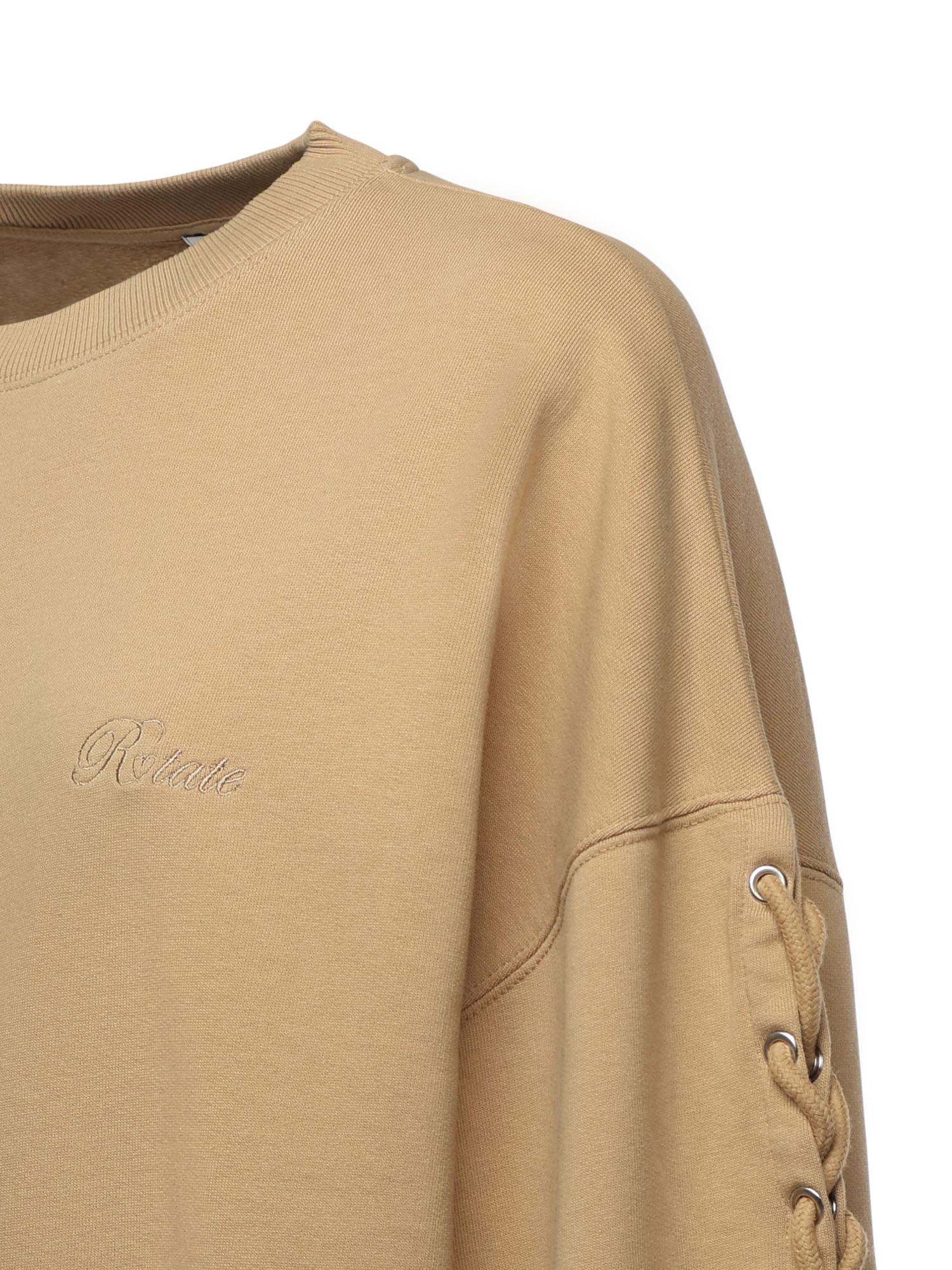 Maglia con lacci in cotone 115468 654 ROTATE 