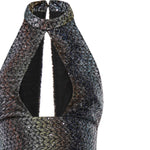 Abito lungo con lamé e paillettes DS26SG2V BC0065SMSNS MISSONI 