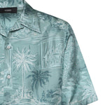 Camicia con stampa in seta AMTOSH1126 395 AMIRI 