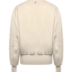 Bomber in velour lana e cashmere DJ747 WF0187DXXX004 DONDUP 