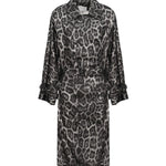 Trench con cintura e stampa leopardo 670055 3GS3101230 STELLA McCARTNEY 
