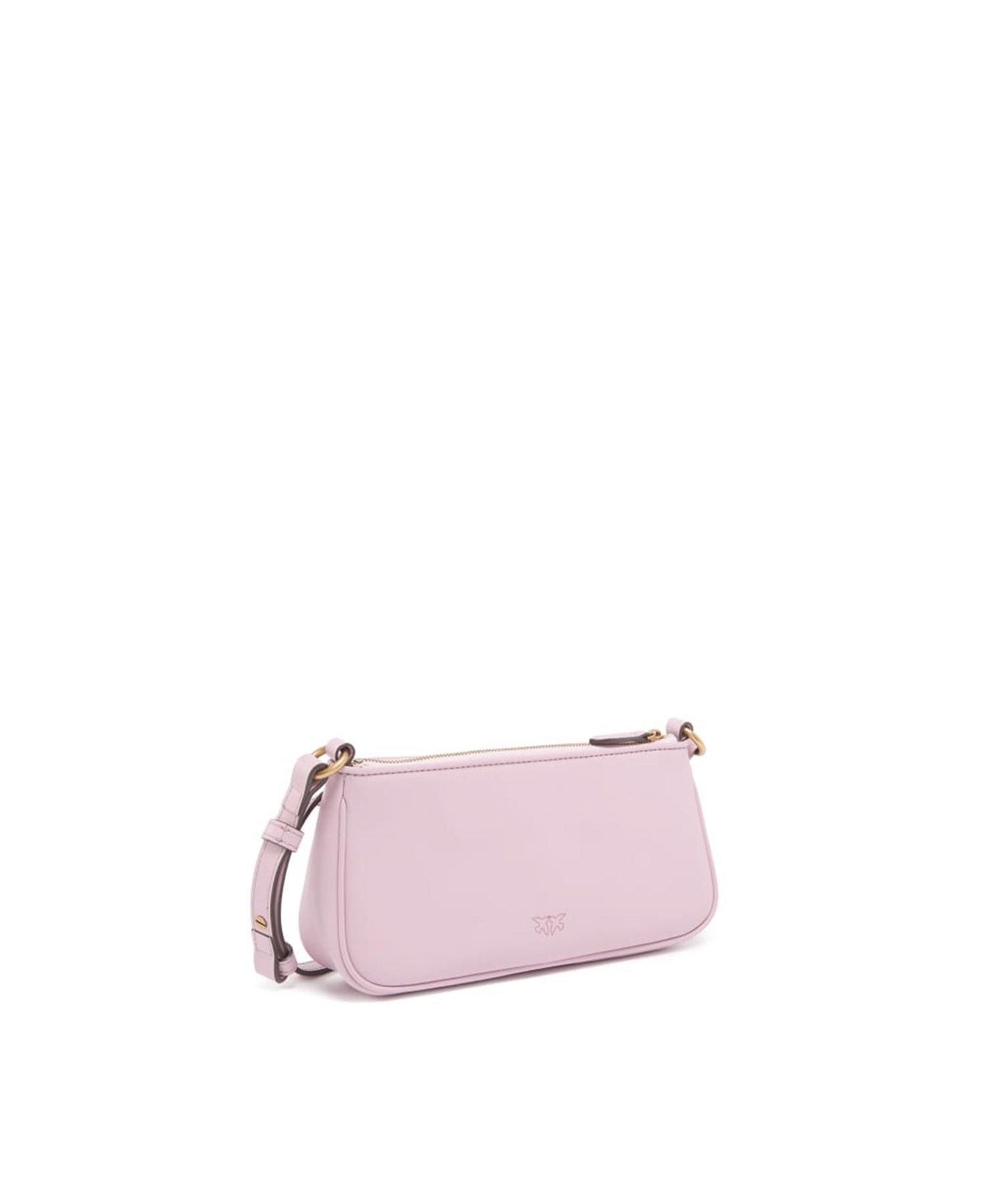 Borsa a tracolla Mini Half Moon Horizontal in pelle 105069 A0QOP26Q PINKO 