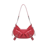 Borsa a spalla Y2K.001 FBBP70001STR -CILIEGIA/NIKEL BIASIA 