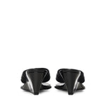Sandali infradito con zeppa e logo COPSH97F3070 BLK COPERNI 