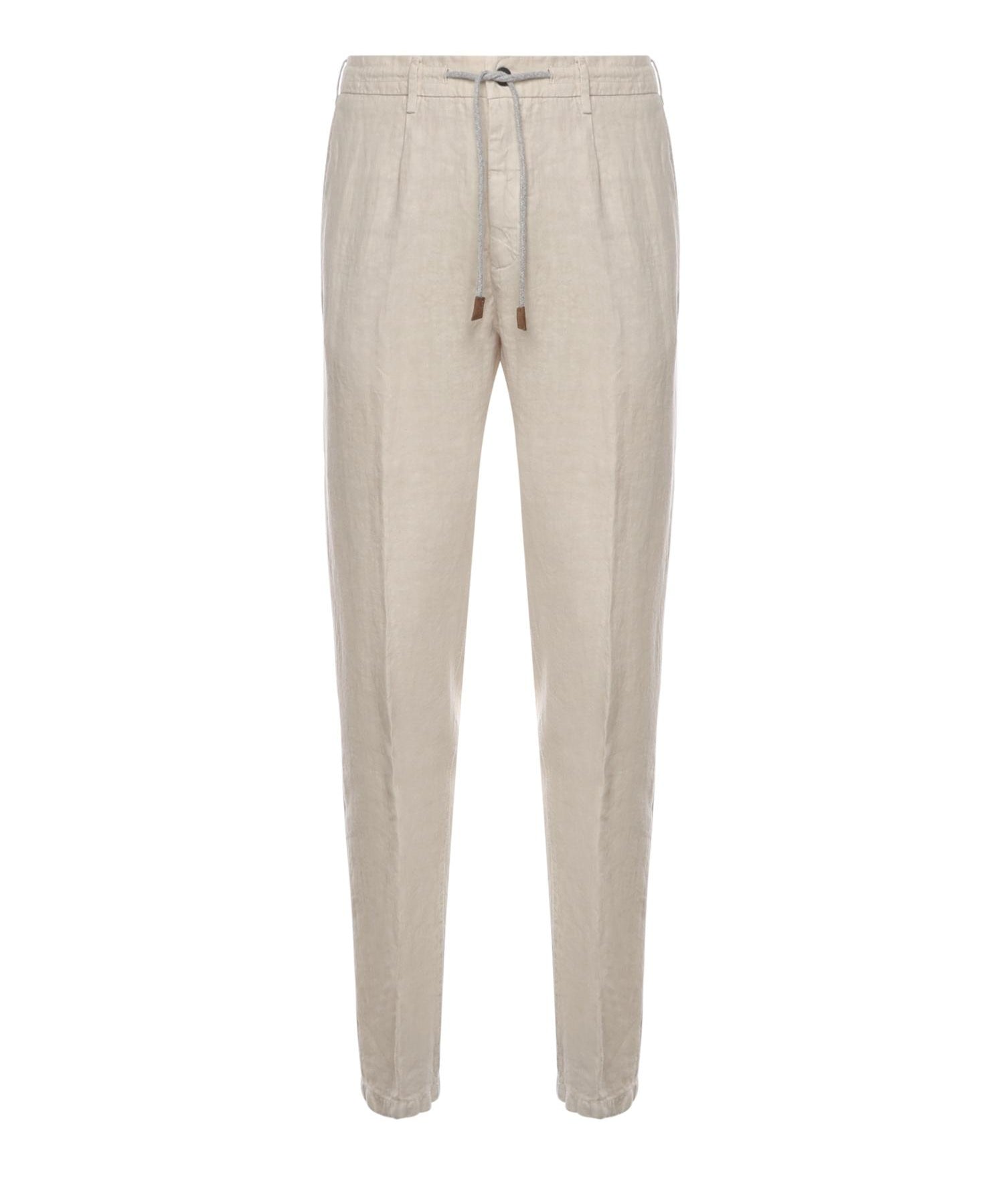 Pantalone jogger in lino<BR/> K75PANB21TET0K002 02 ELEVENTY 