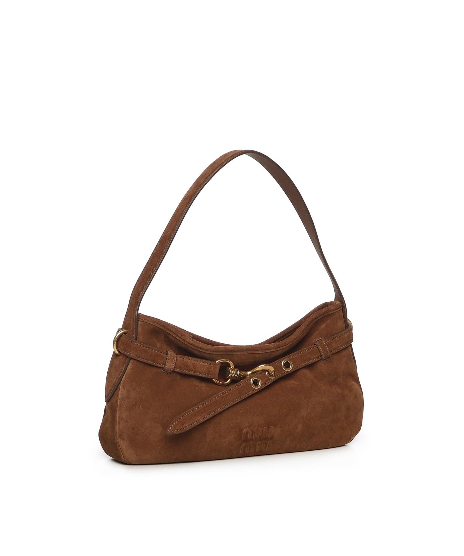 Borsa Aventure in pelle scamosciata 5BC182 2CSSF0316 MIU MIU 