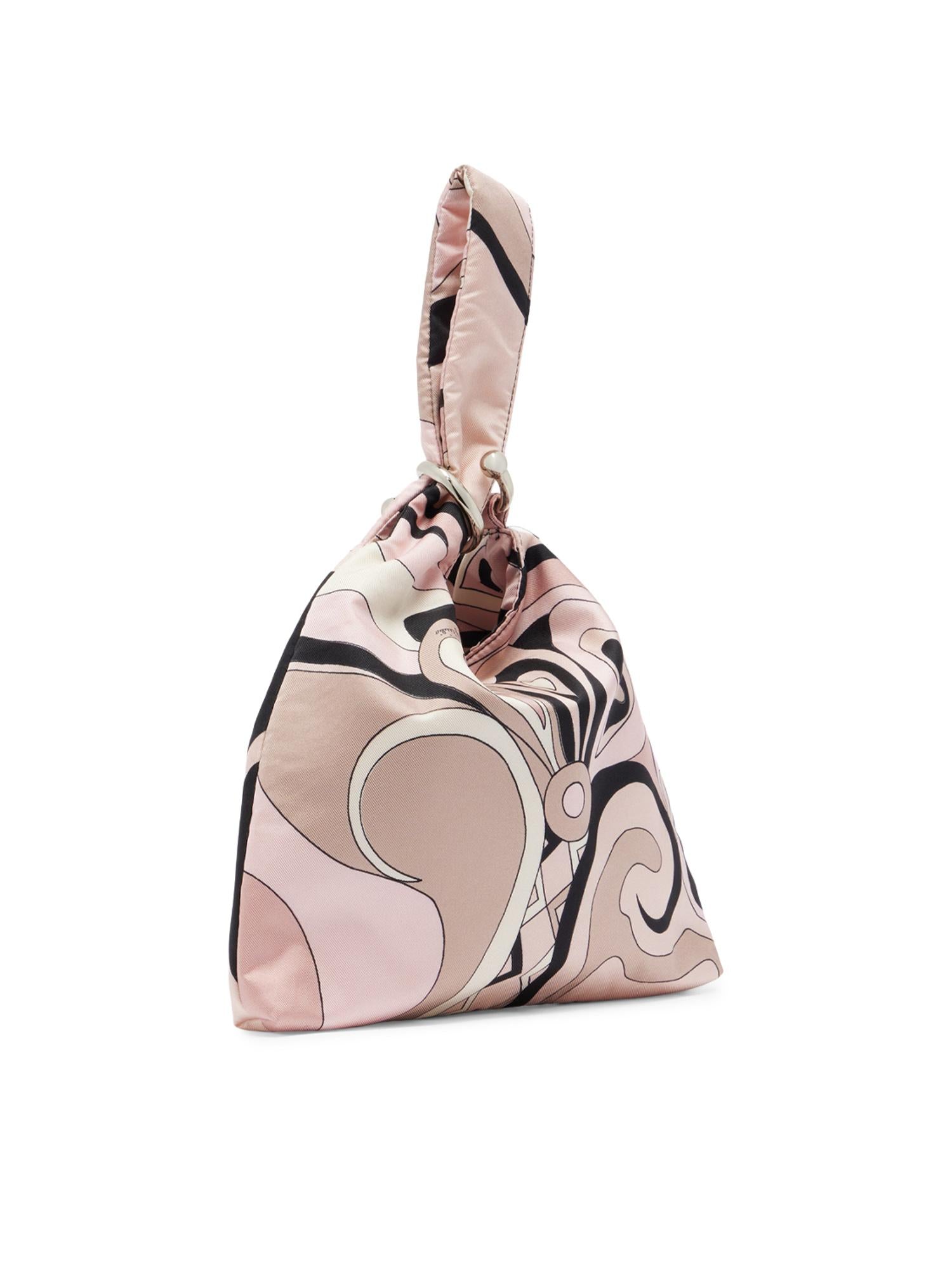 Pochette Emilio in seta stampa Orchidee 6HBD65 6H731023 PUCCI 