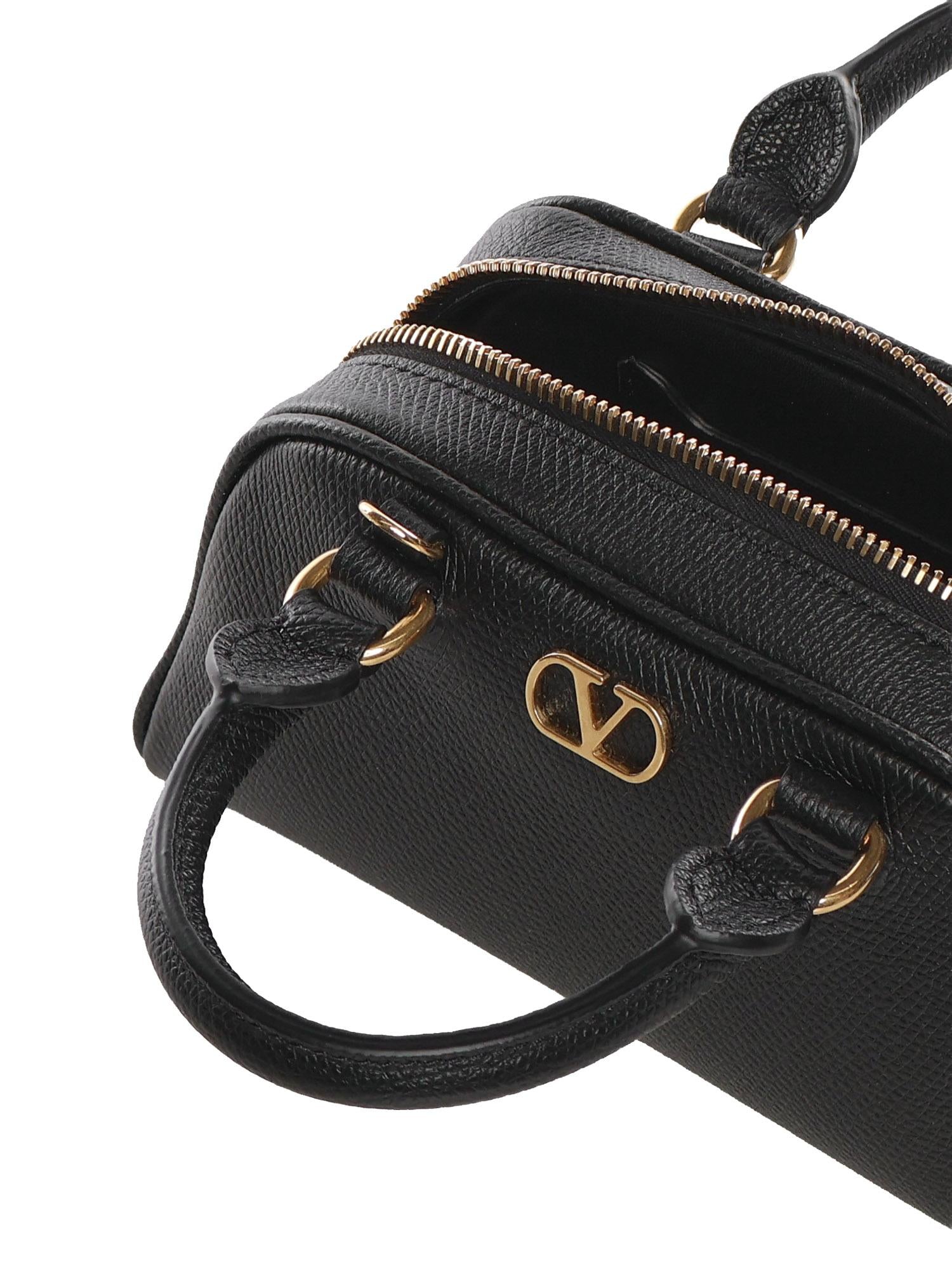 Mini bauletto Vlogo Signature in vitello 8W2P0AX7 SNP0NO VALENTINO GARAVANI 