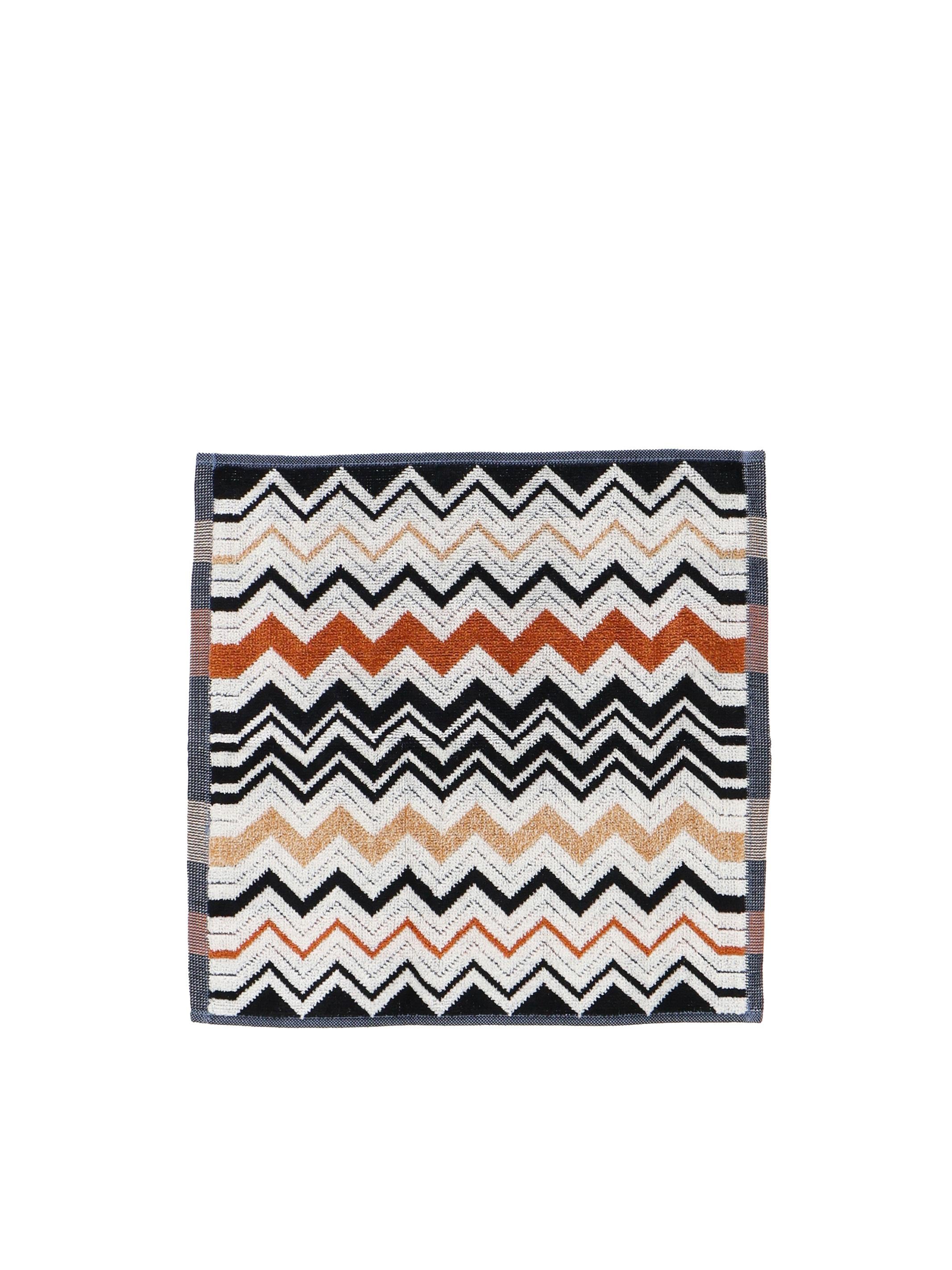 Set di 2 asciugamani Bernard con motivo a zigzag 1B3SP99860 160 MISSONI HOME 