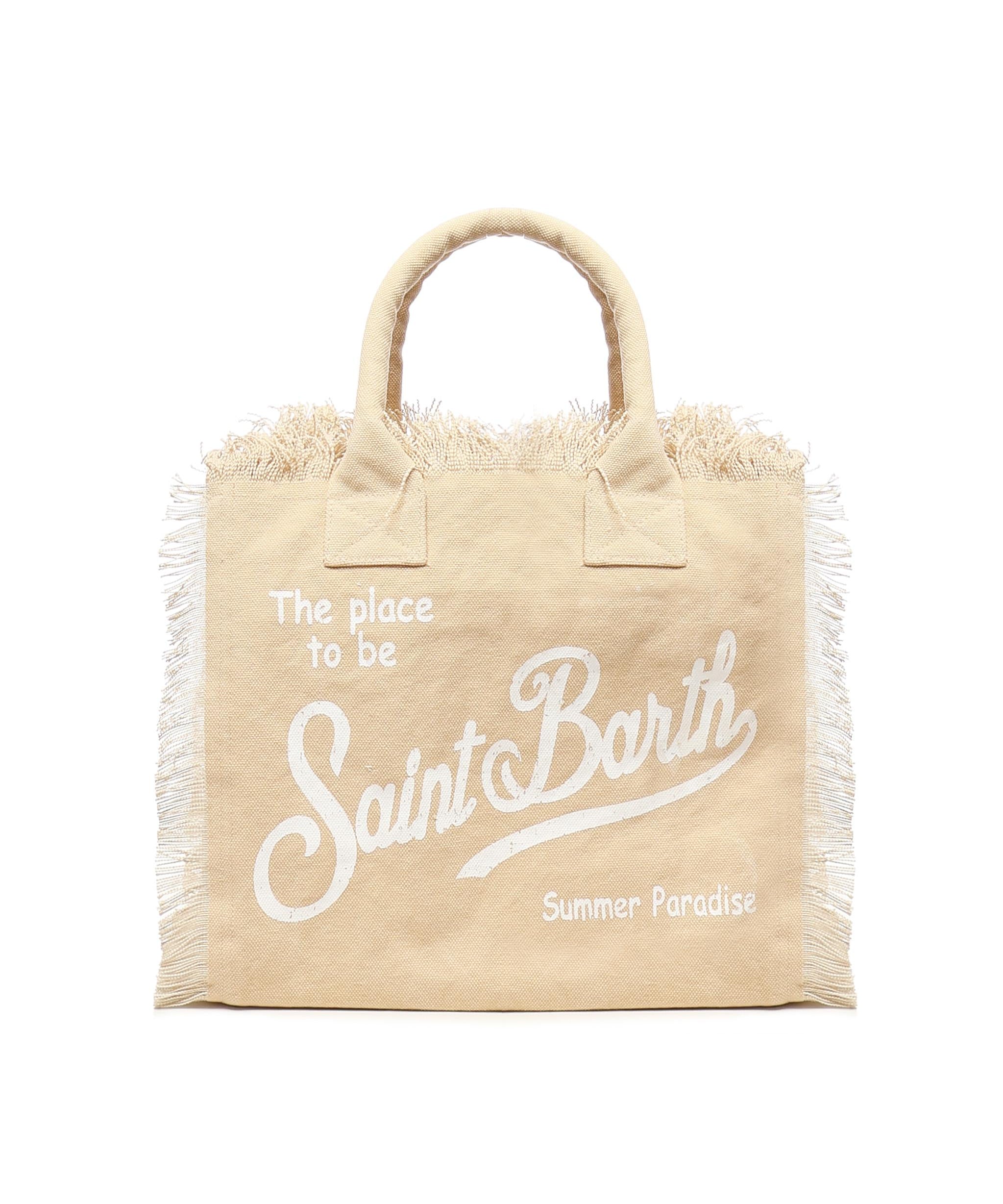 Tote Bag vanity in canvas VANI001 00023H MC2 SAINT BARTH 