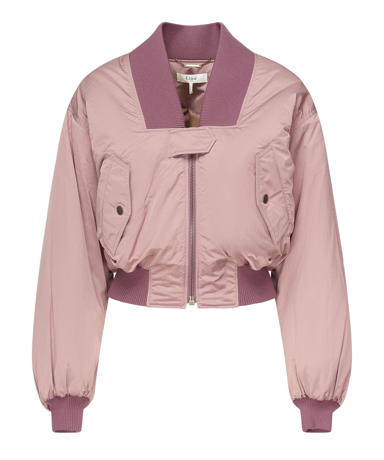 Giubbotto bomber in nylon<BR/> CHC25AVE16113 27T CHLOÉ 