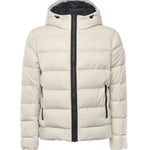 Piumino double front in popeline calandrato NAM32510620XMH B004 FAY 