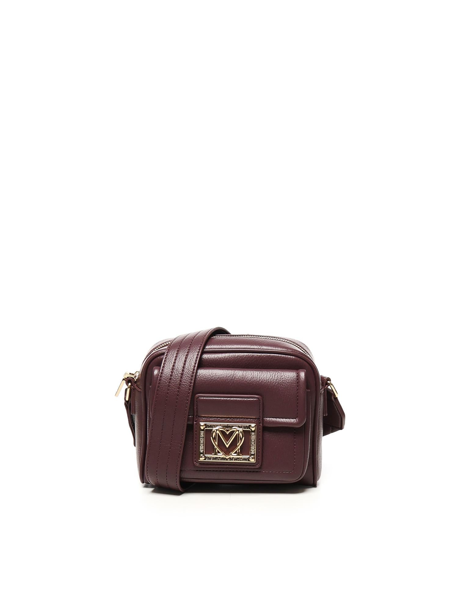 Borsa a tracolla con logo JC4092PP1NLI0 552 LOVE MOSCHINO 