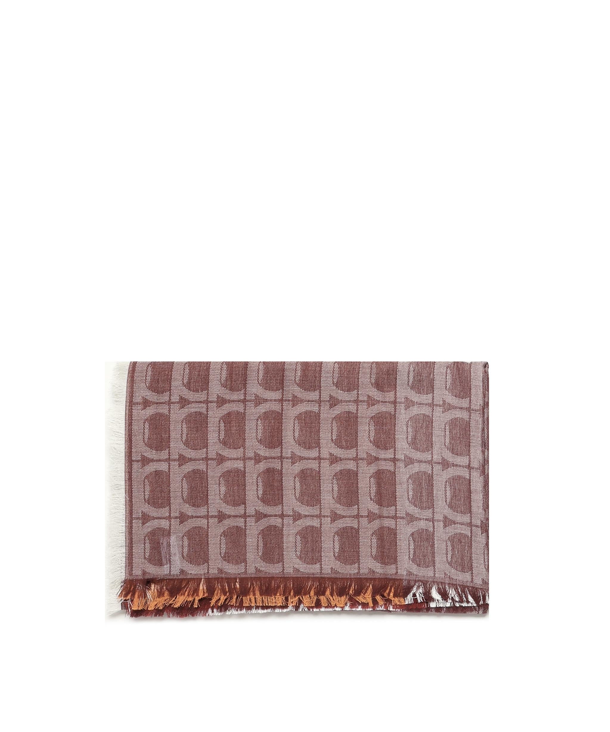 Stola jacquard Gancini Monogram 520142 785240001 FERRAGAMO 