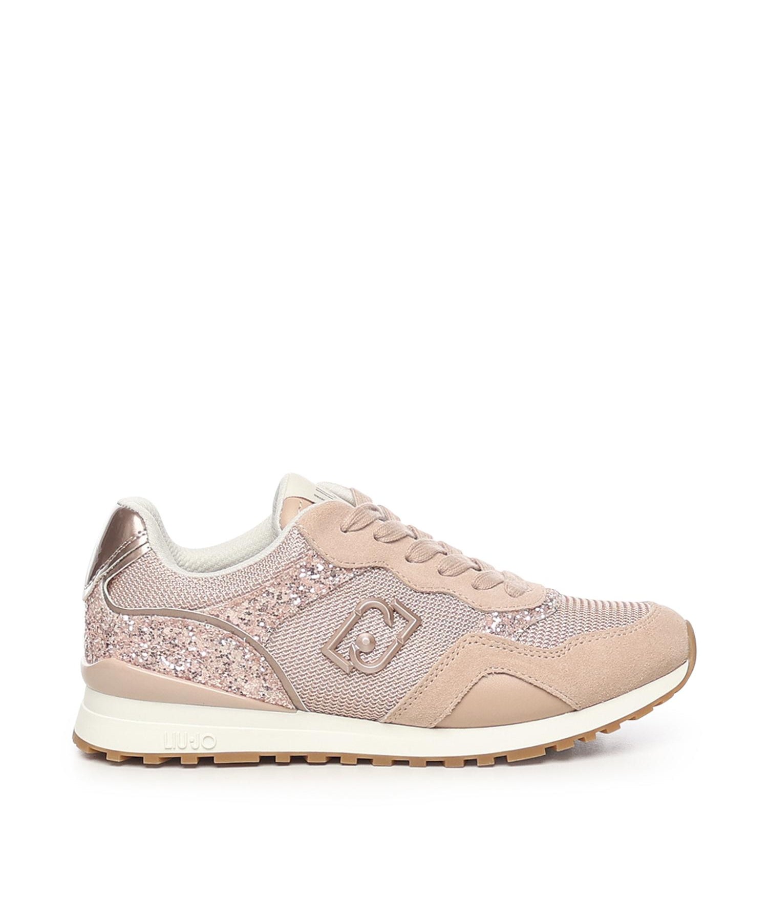 Sneakers glitter e mesh BF5015TX493 51315 LIU JO 