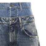 Jeans double layer in denim FTDGSD G8OH5S9001 DOLCE & GABBANA 