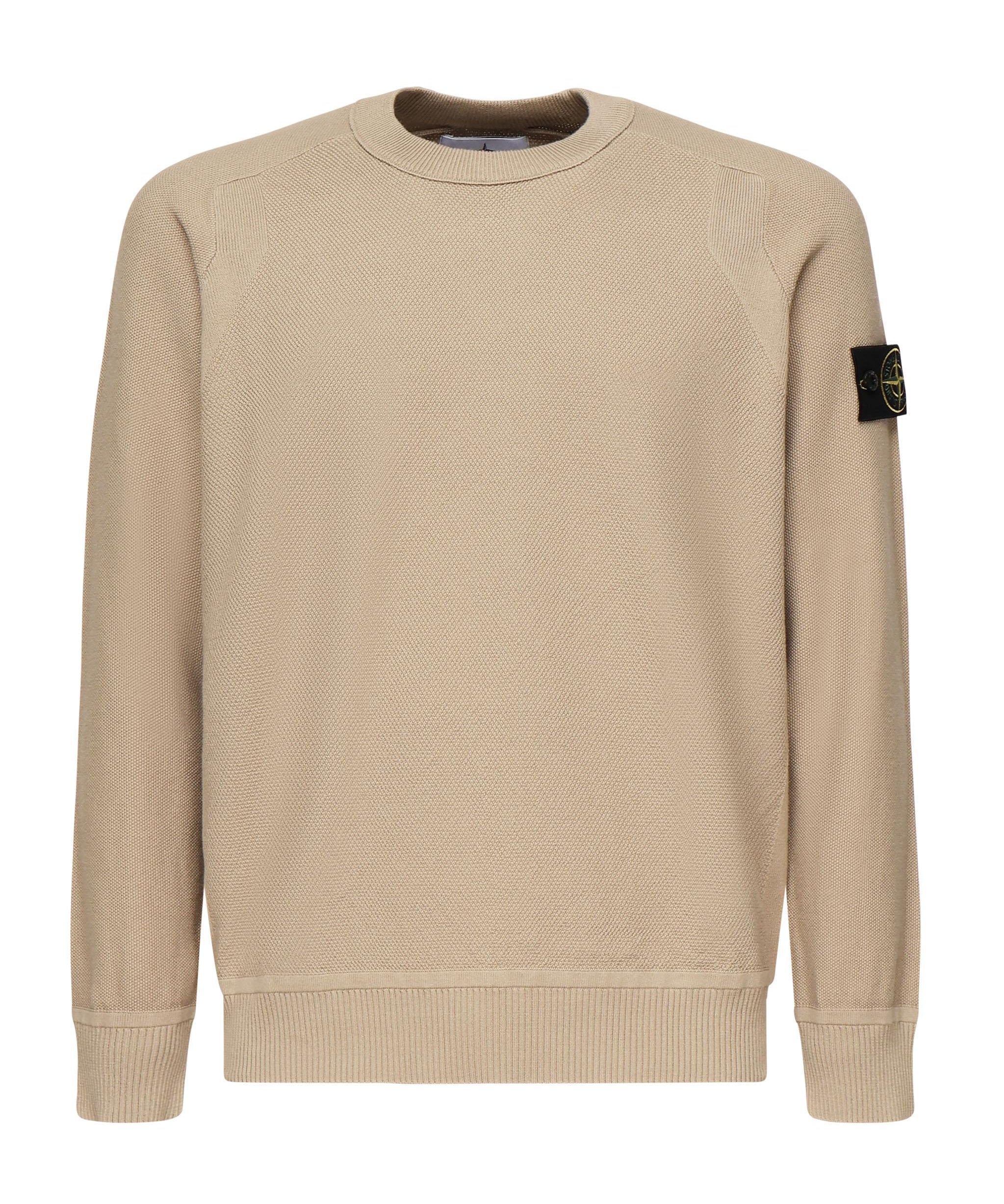 Maglione girocollo con costine K1S155100036 S00B5V0094 STONE ISLAND 