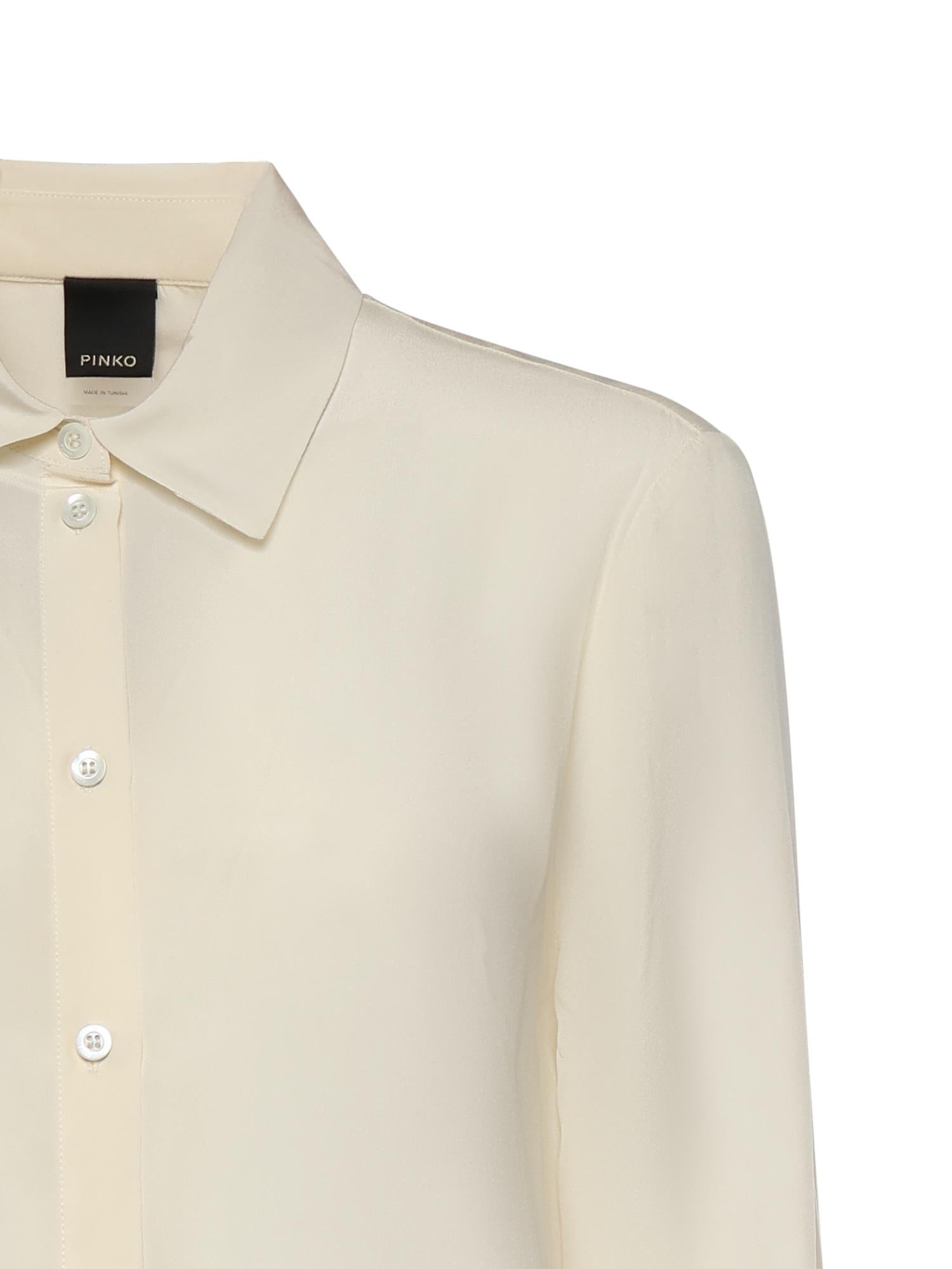 Camicia in crêpe de Chine 105593 A2T7C00 PINKO 