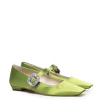 Ballerine Belle Vivier in satin RVW00743300RS0 V403 ROGER VIVIER 