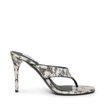 Mules infradito in elaphe AA3S133CK326 009 ALAIA 
