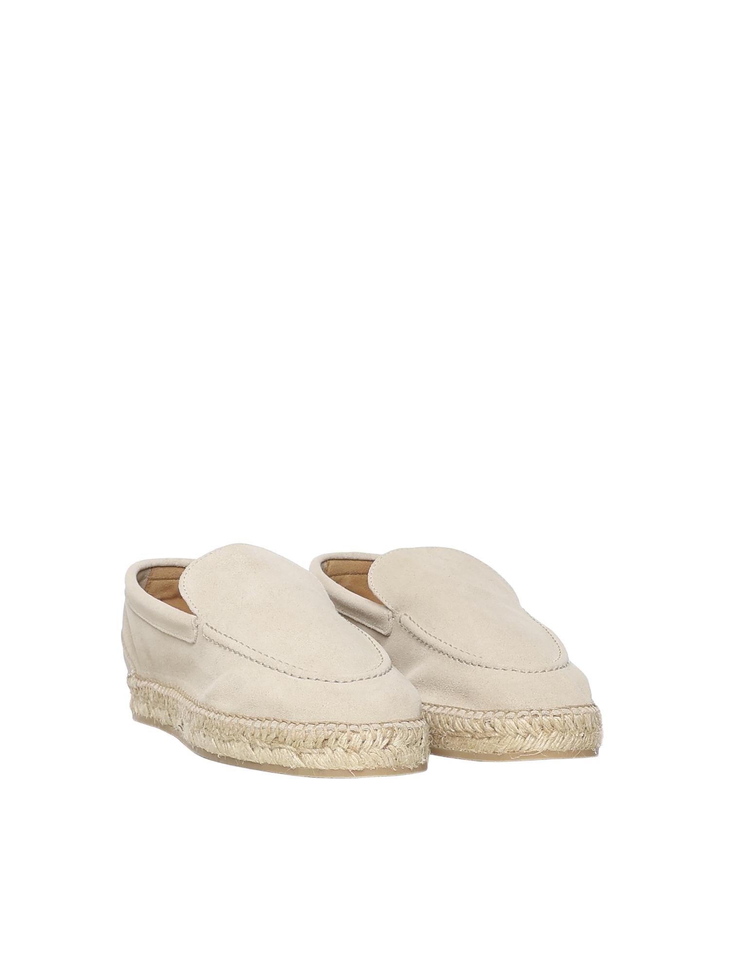 Espadrillas in pelle scamosciata M77SCAM02SCA0M003 02 ELEVENTY 