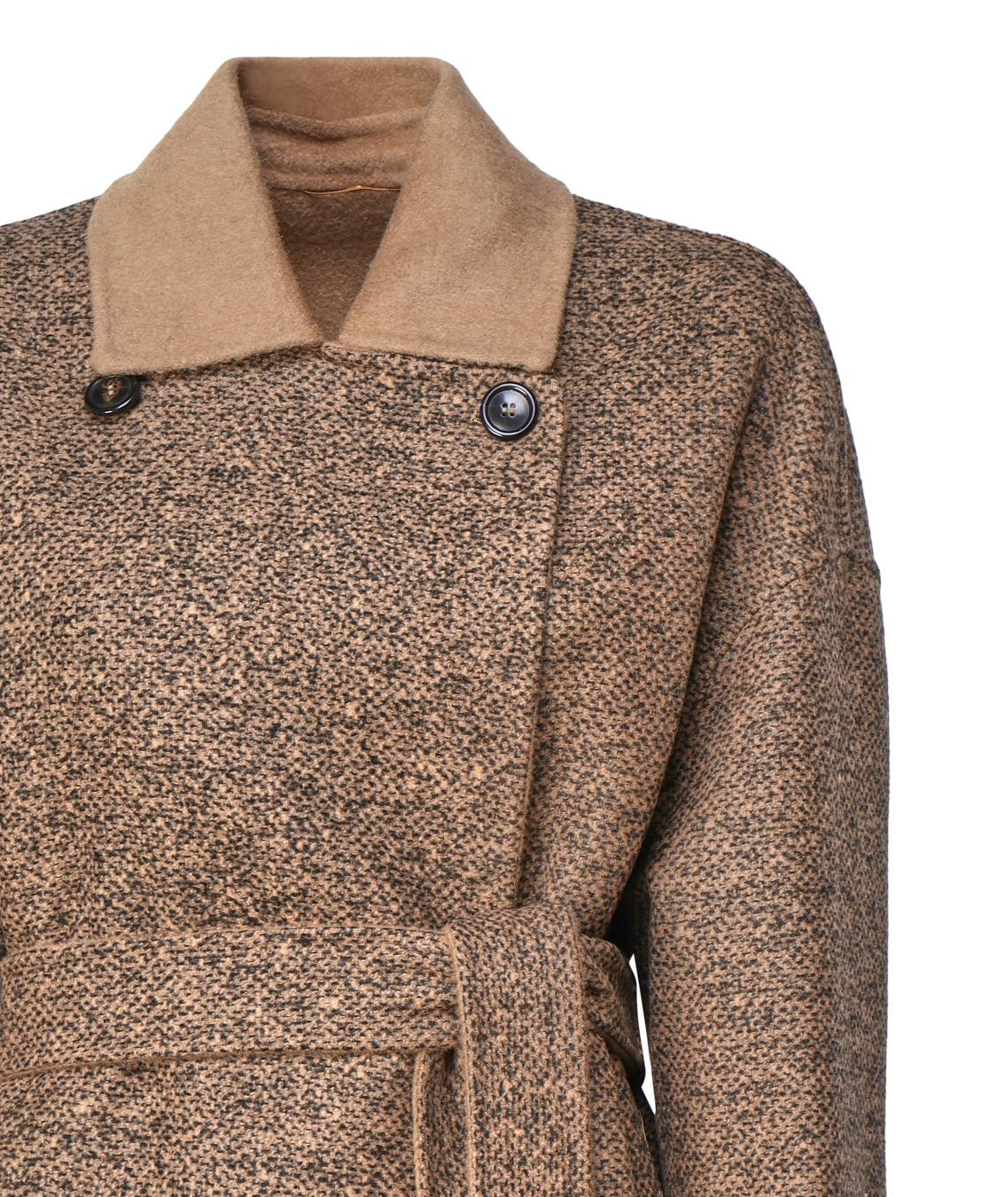 Cappotto reversibile in cammello e lana<BR/> 2310161135600 EVELIN001 MAX MARA 