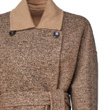 Cappotto reversibile in cammello e lana<BR/> 2310161135600 EVELIN001 MAX MARA 