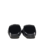 Slipper Keira con logo 73SC9FU01MAT KEIRA SHOESNERO V° 73 