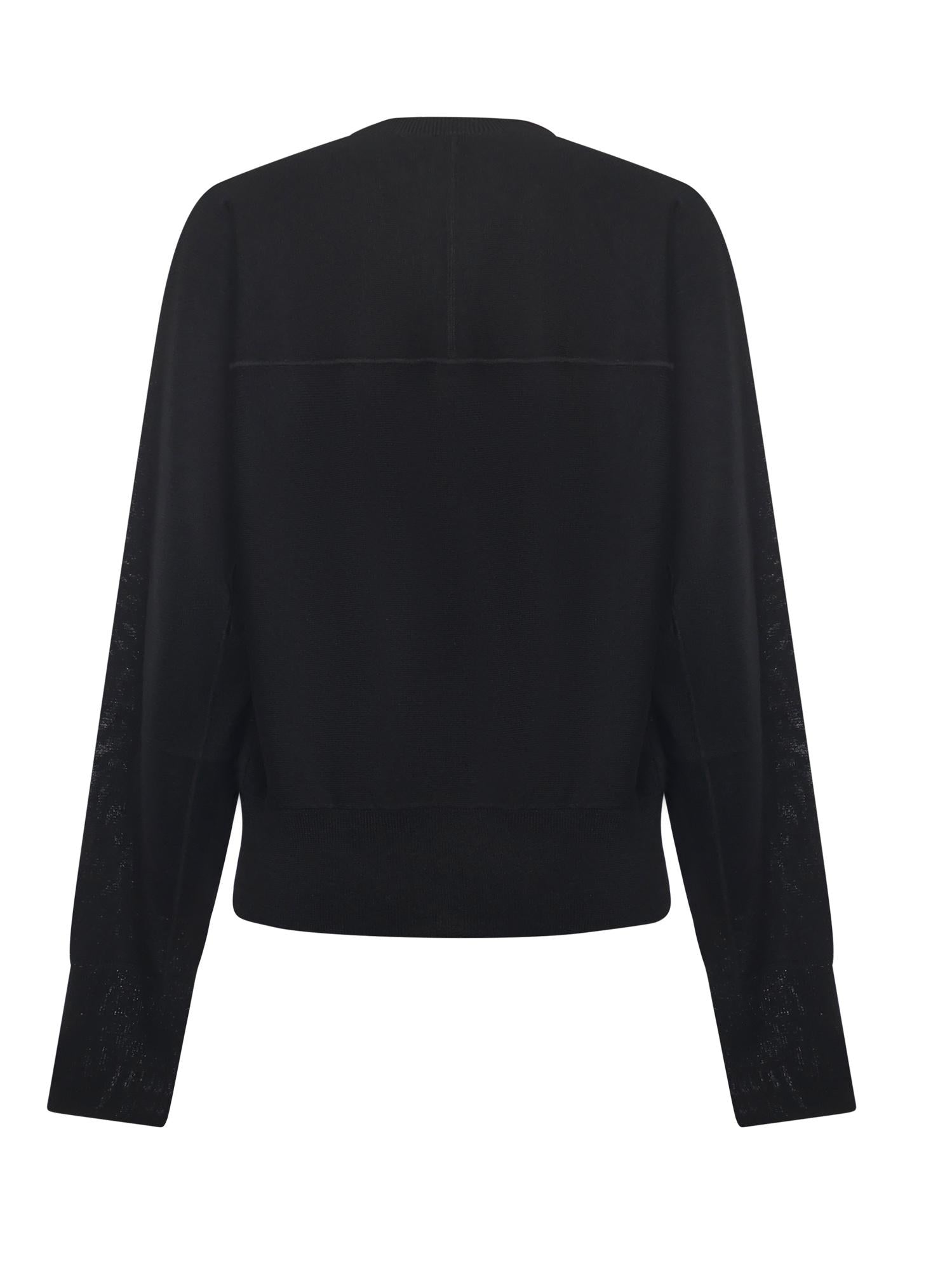 Maglia con logo in lana<BR/> 105417 A18MZ99 PINKO 