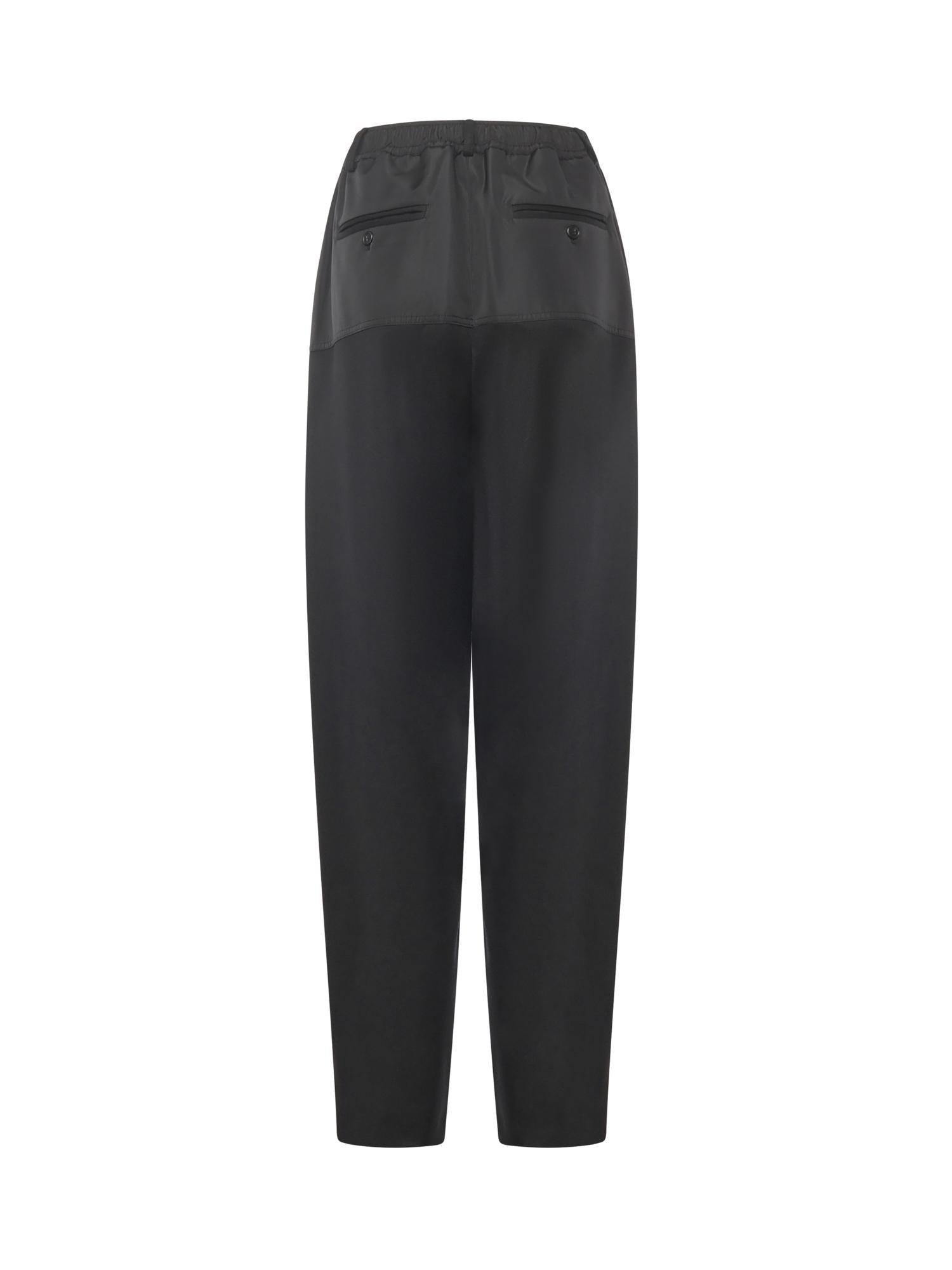 Pantaloni con doppio tessuto 106082 A30CZ99 PINKO 