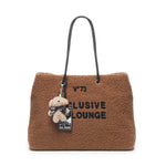 Borsa shopping Ski Lounge 73BS9A501 SKI LOUNGECUOIO/NERO V° 73 
