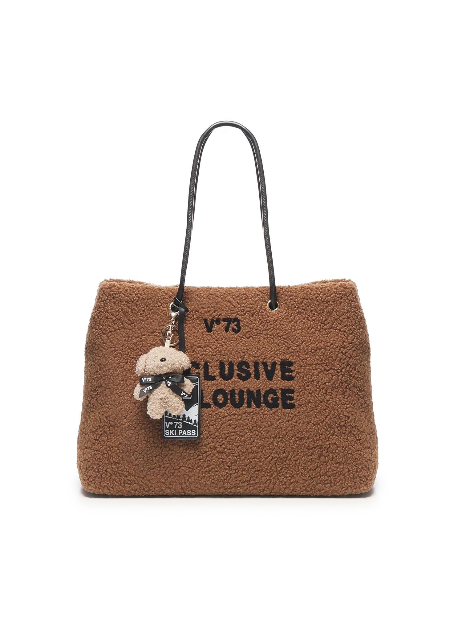 Borsa shopping Ski Lounge 73BS9A501 SKI LOUNGECUOIO/NERO V° 73 