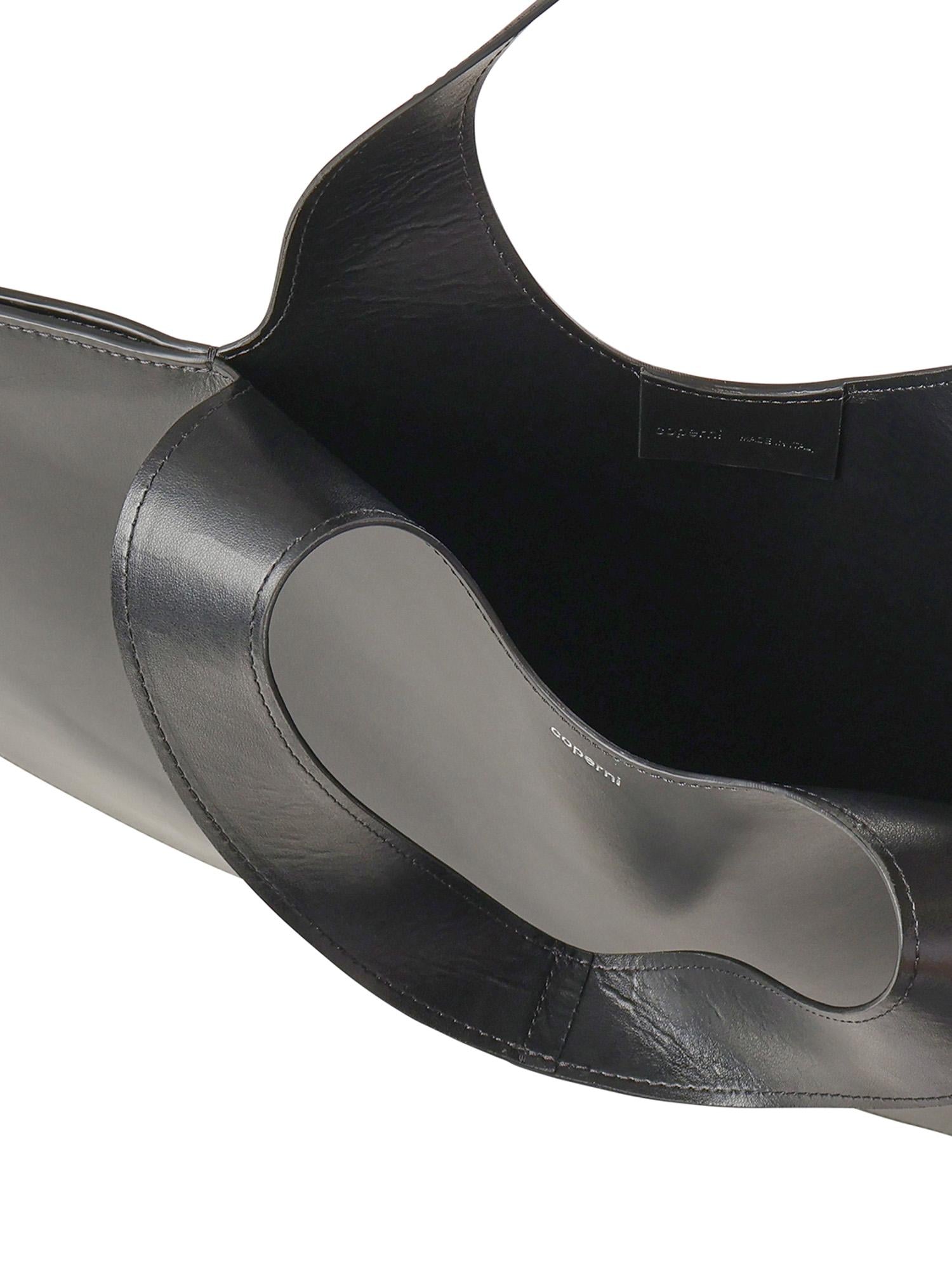 Borsa 'Double Heart' in pelle COPBA113F6062 BLACK COPERNI 