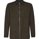 Camicia Magik con zip MAGIK VERDE GIULIANO GALIANO 
