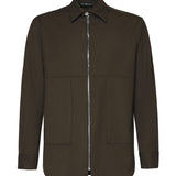 Camicia Magik con zip MAGIK VERDE GIULIANO GALIANO 