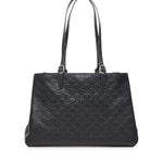 Borsa shopping GG Emblem in pelle<BR/> 815213 AAFDV1000 GUCCI 