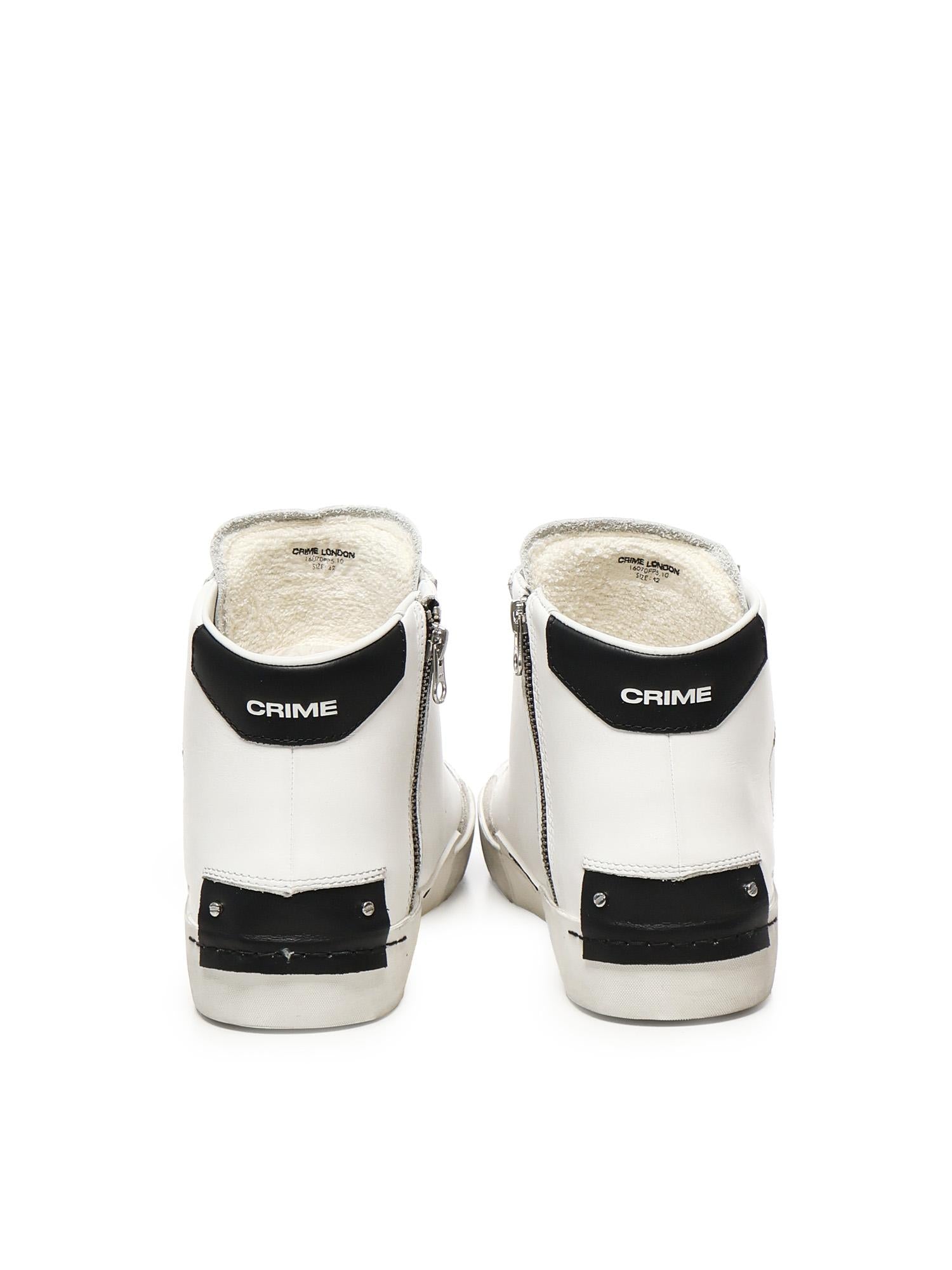Sneakers distressed high 16070PP5 10 CRIME LONDON 