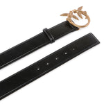 Cintura in pelle con fibbia Love Birds 100120 A31JZL2Q PINKO 