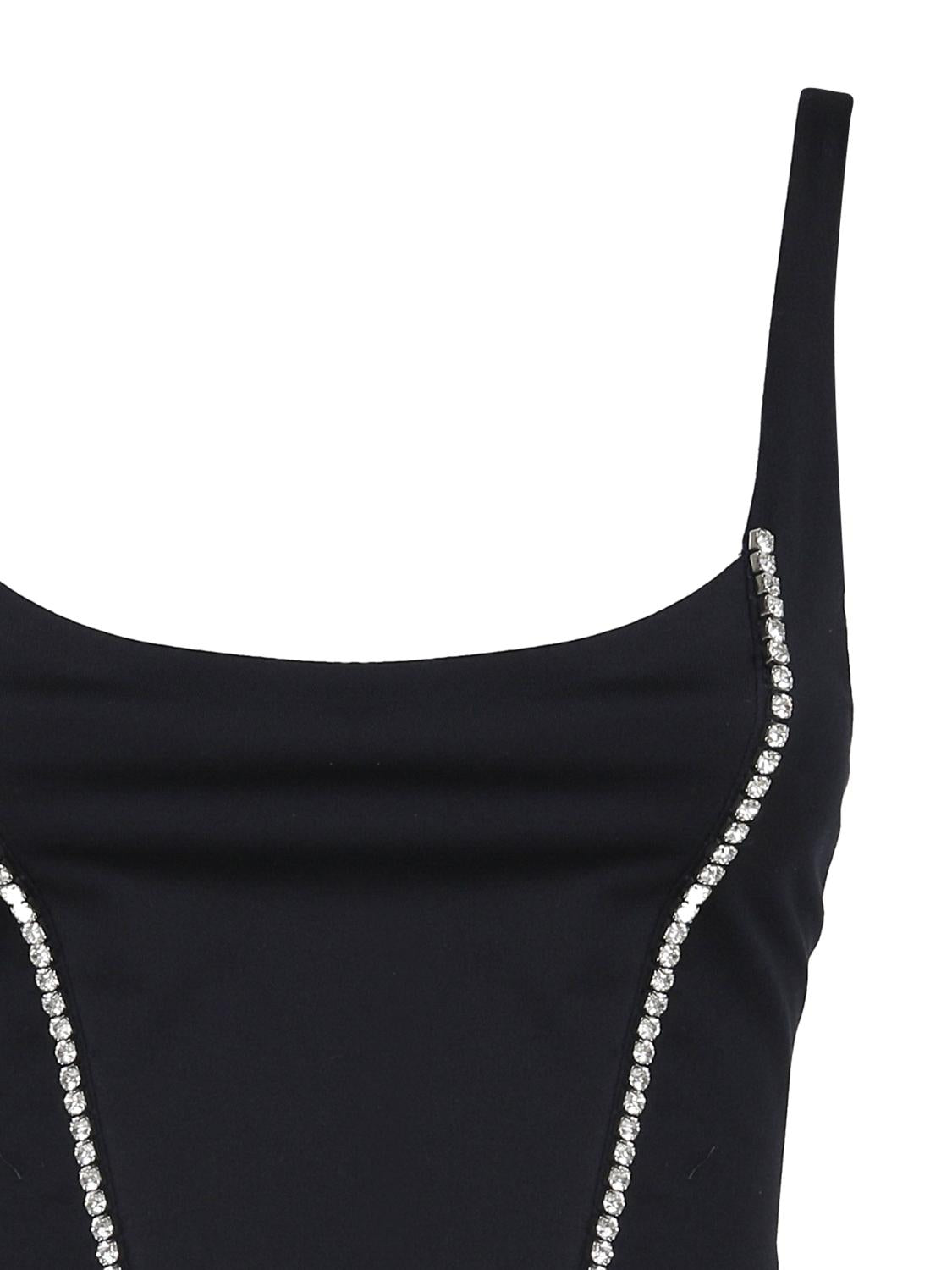 Top Corset con scollo tondo CORSET -BLUE THE ARCHIVIA 