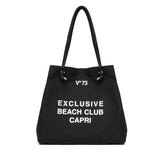 Borsa shooping Beach Club 73BS92701 BEACH CLUBNERO V° 73 