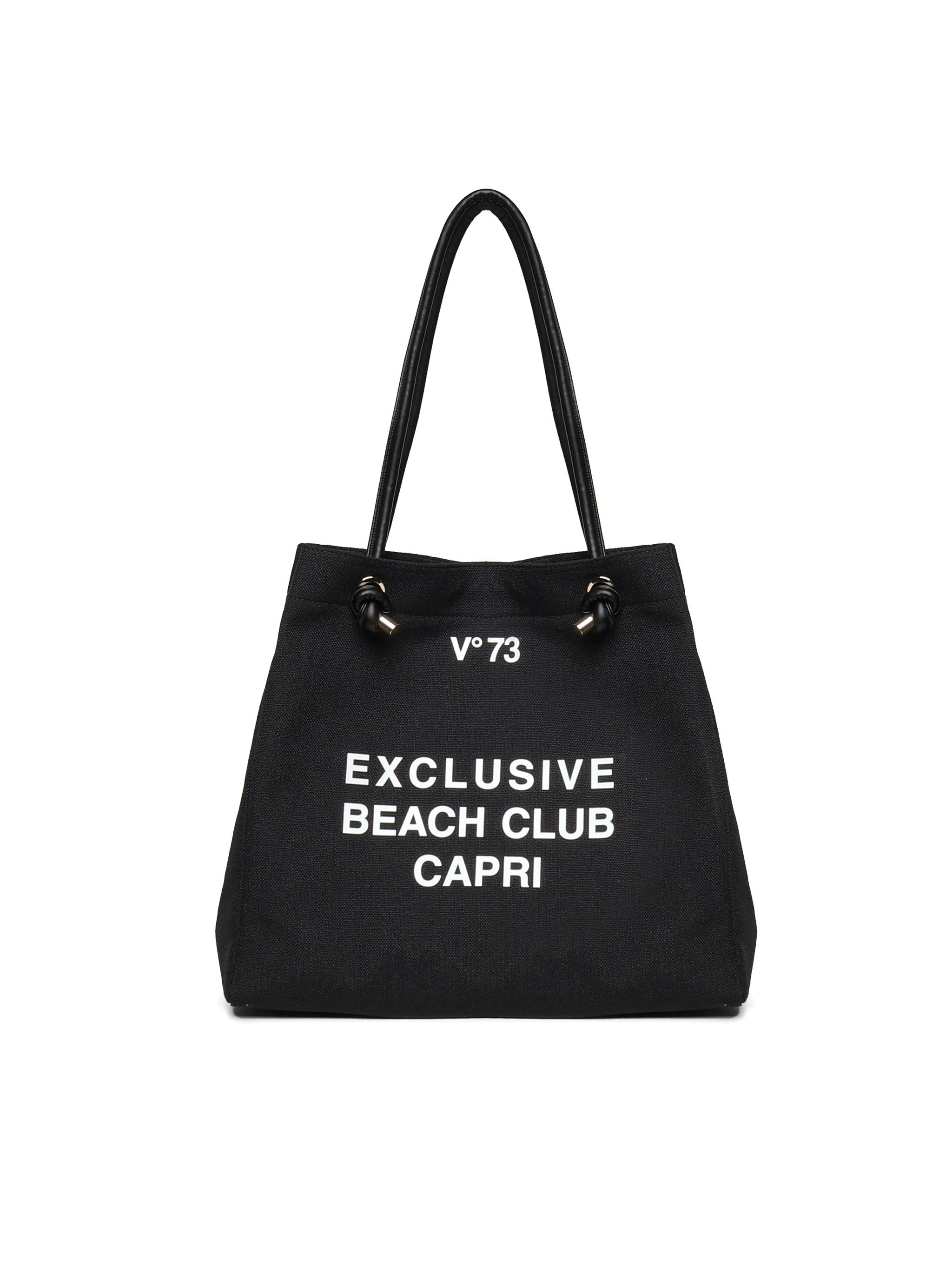 Borsa shooping Beach Club 73BS92701 BEACH CLUBNERO V° 73 