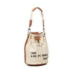Borsa a secchiello Responsabiltiy 73BS6AF12 RESPONSIBILITY BISNATURALE/CUOIO V° 73 