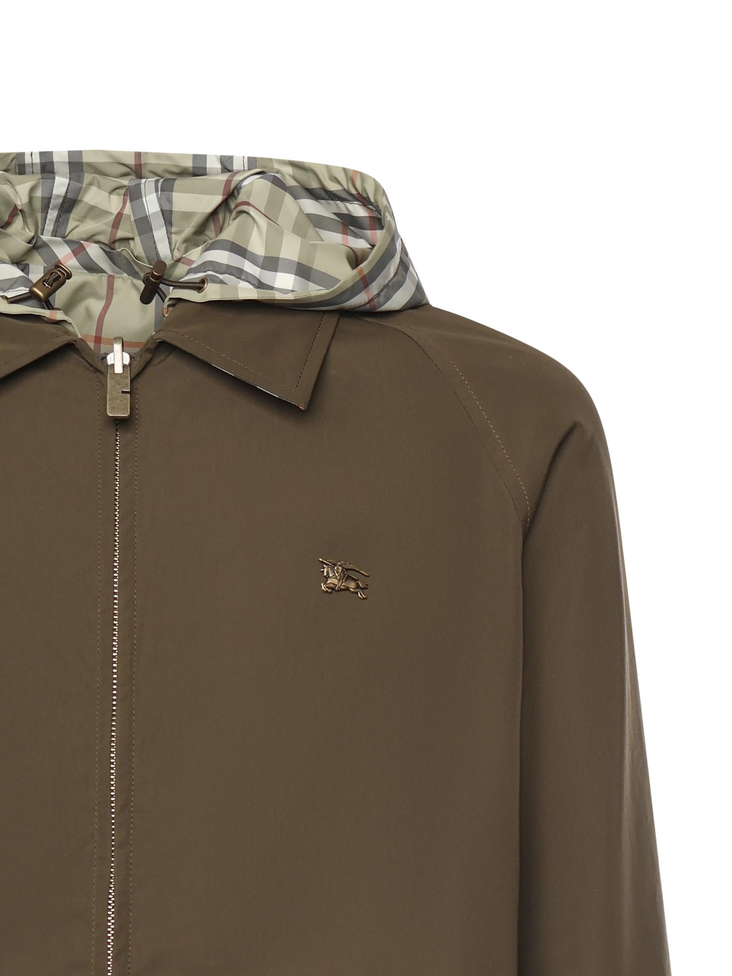 Giacca reversibile in cotone Check 8116067 B9720 BURBERRY 