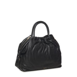 Borsa in pelle con logo<BR/> BIBP9E701 NERO BIASIA 