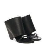 Mules in pelle con zeppa 225SSD037AG0030 9999 COURREGES 