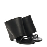 Mules in pelle con zeppa 225SSD037AG0030 9999 COURREGES 