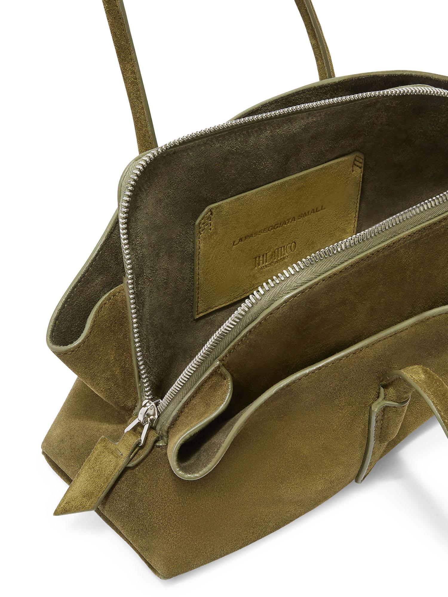 Borsa La Passeggiata Small in suede 250WAH00058 LBT108AA853 THE Attico 