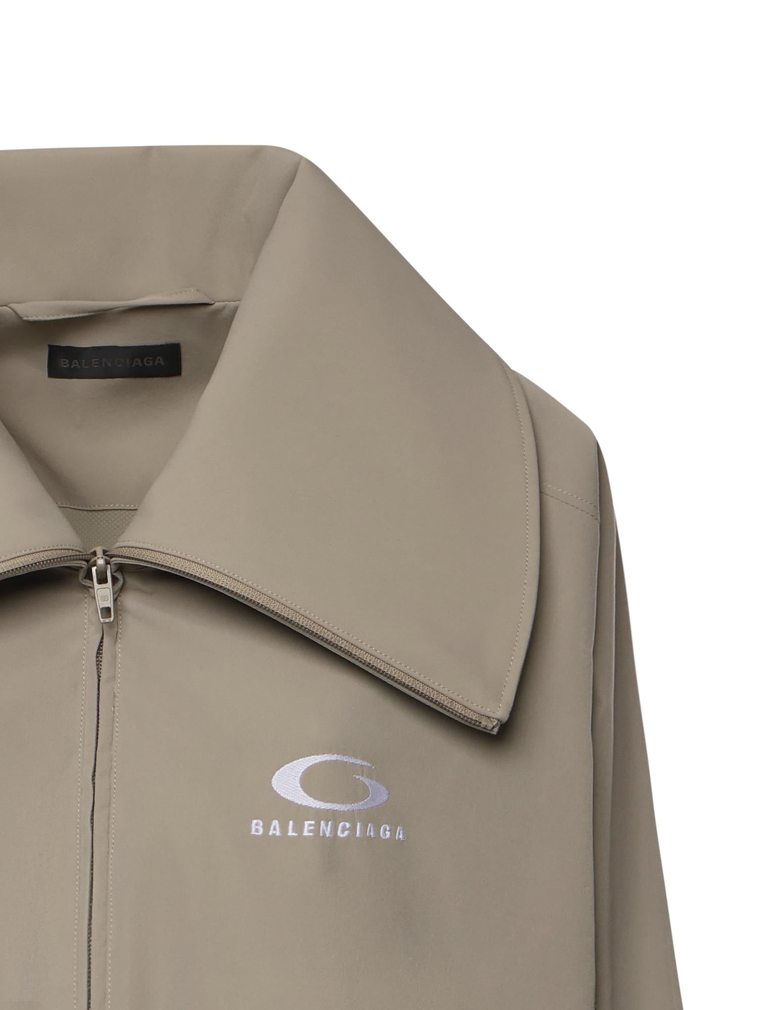 Giacca con zip e logo 857673 TRO319577 BALENCIAGA 